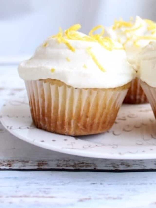 How to Make Honey Lemon Cupcakes Story