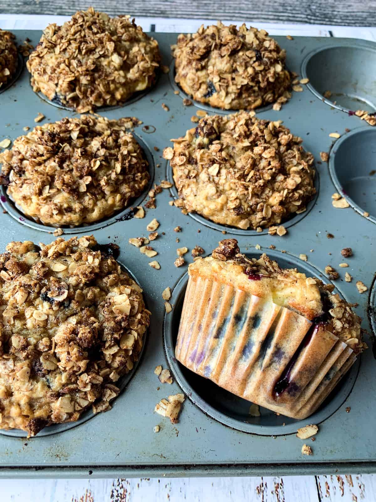 muffins in muffin tin