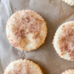 cookies on parchment paper