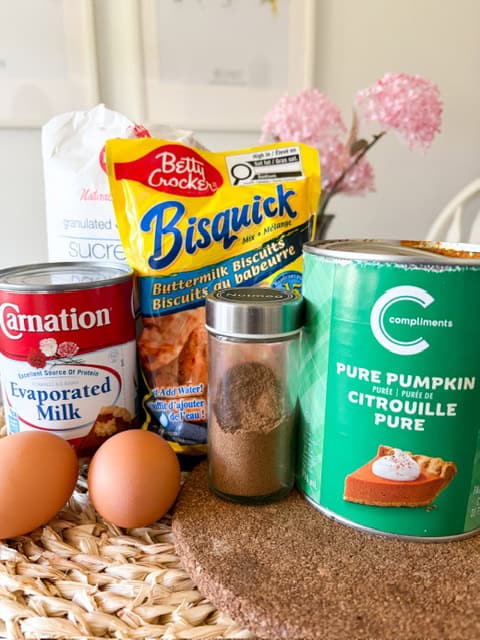 ingredients for pie